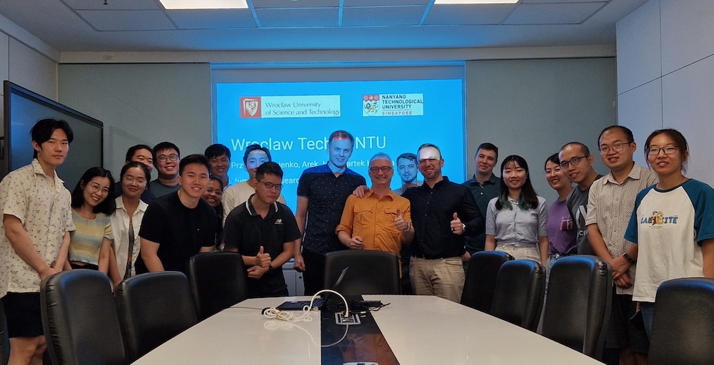 Prof Kazienko's visit in 2024